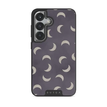Moonstone - Samsung Galaxy S25 Case, Elite Dark (Magnetic) / Silver