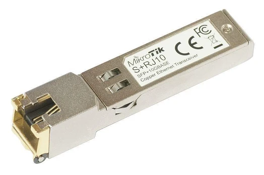 Šakotuvas NET MODULE 10GBE RJ45 SFP+/S+RJ10 MIKROTIK