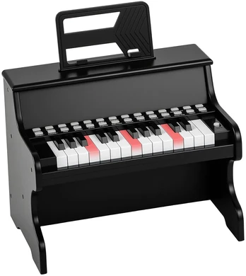 Mini pianinas juodas