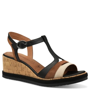 Basutės moterims, Juoda, Sandals
