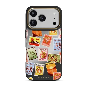 Paradise - iPhone 17 Pro Case, Elite Mirror Dark (MagSafe) / Gold
