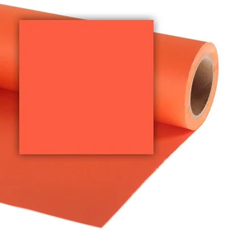 Colorama background 2.72x11m, mandarin (195) | LL CO195