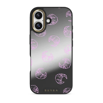 Girl Dinner - iPhone 17 Case, Elite Mirror Dark (MagSafe) / Gold