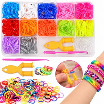 Kūrybinis „Loom Bands“ apyrankių pynimo rinkinys vaikams