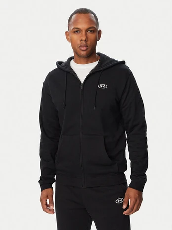 Under Armour Džemperis Ua Rival 6013451 Juoda Regular Fit