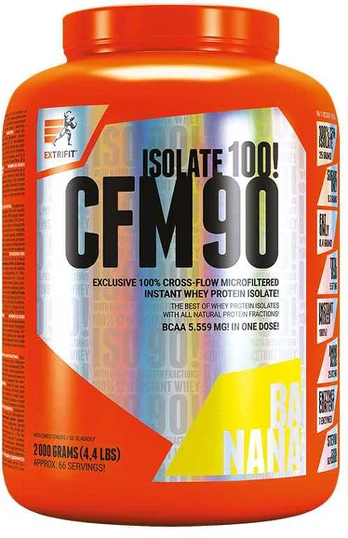 Extrifit CFM Instant Whey Isolate 90 2000 g - banana