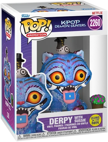 Funko POP! K-POP Demon Hunters - Derby with Sussie ( glow in the dark )