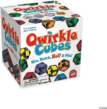 Qwirkle Cubes stalo žaidimas