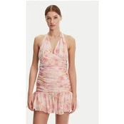 Bardot Kokteilinė suknelė 59705DB2 Rožinė Regular Fit