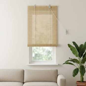 Roletas Natūrali 40 x 160 cm Bambukas