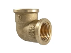 Alkūnė TDM Brass 200, 90 °, 1 1/4", žalvaris kaina