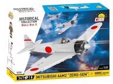 Konstruktorius Cobi Historical Collection Mitsubishi A6M2 Zero-Sen 5729, plastikas
