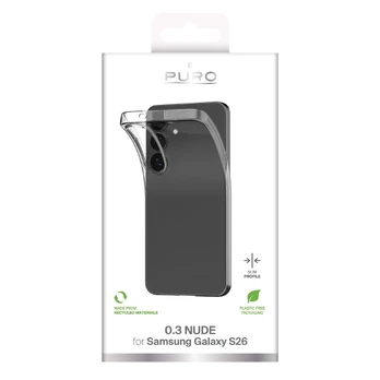 Dėklas Puro 0.3 NUDE Case for Samsung Galaxy S26 - Transparent