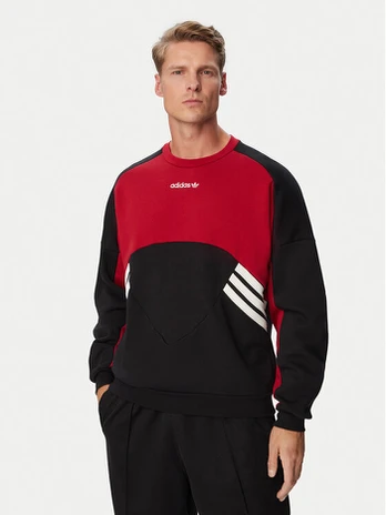 adidas Džemperis Munich 93 Crew Neck Sweatshirt KR9708 Juoda Regular Fit