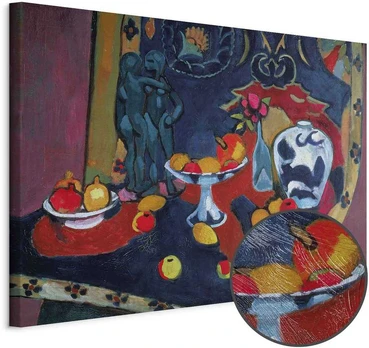Artgeist Paveikslas - Henri Matisse – Still Life with Fruit and Bronze Statuette