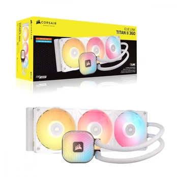 CPU cooler iCUE LINK TITAN II 360RX RGB 360mm white