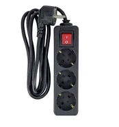 Buitinis ilgintuvas MicroConnect, 3 m, 3 lizdų kaina