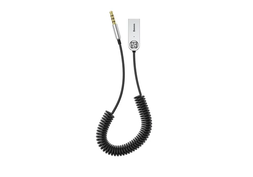 Baseus CABA01-01 garso kabelis 0,5 m 3.5mm USB A tipo Juoda