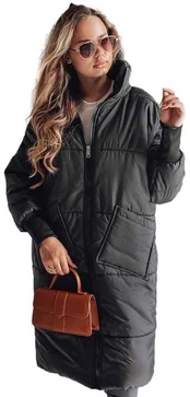 Moteriška oversize juoda striukė Gala