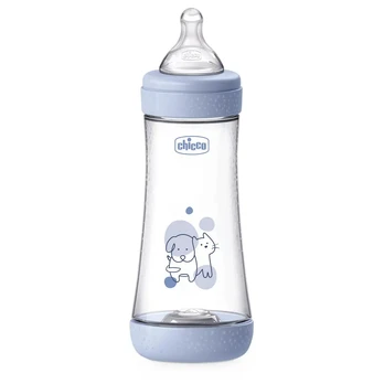Kūdikių buteliukas Chicco Perfect 5 Boy, 240 ml, 2 mėn., mėlyna sp.