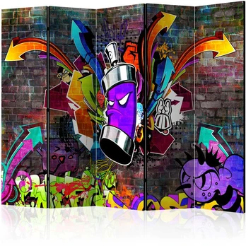 Artgeist Pertvara - Graffiti: Colourful attack II [Room Dividers]