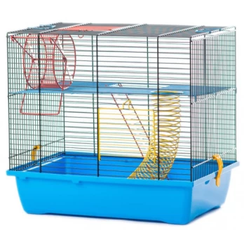 Interzoo narvas Teddy Lux I su metaline įranga graužikui 43x28x38.5 cm