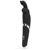 Happy Rabbit - Wand Vibrator Black vibruojantis masažuoklis kaina