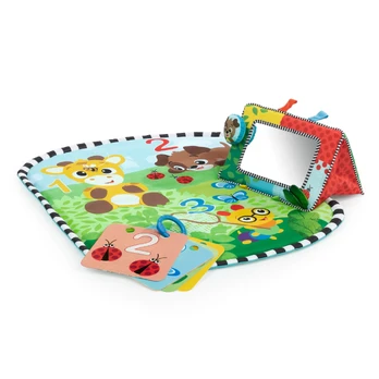Baby Einstein - Discovery Garden™ Tummy Time Mat &amp; Mirror - (BE-16788)