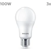 "Philips" LED lempa E27 13W 1.521lm 4.000K matinė 3vnt