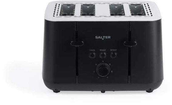 Skrudintuvas Salter EK5565MBLKFVDE Kuro 4-Slice Toaster