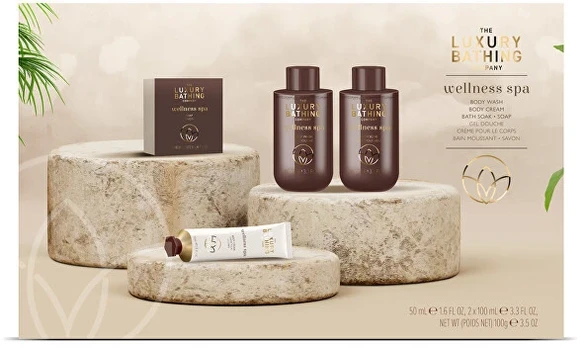 Grace Cole Wellness Spa body care gift set 4 pcs