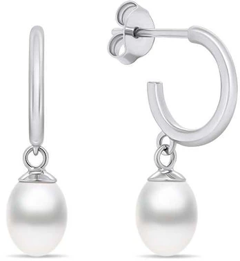 Brilio Silver Charming pearl rings EA649W