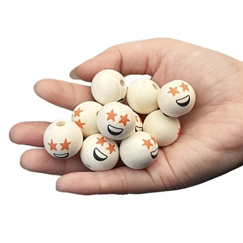 Mediniai karoliukai, Star Eyes 12 pieces
