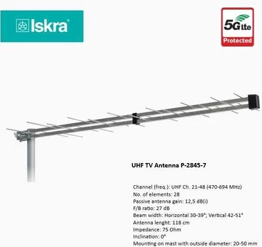 TV Antena ISKRA P-2845-7 Basic
