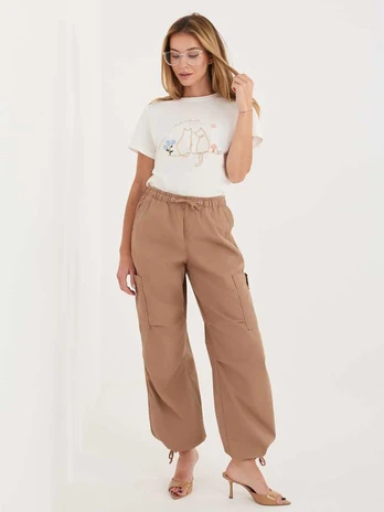 Italy Moda T-shirt-IR-TS-R2766.60-ecru