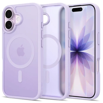 Matinis levandos spalvos dėklas Apple iPhone 17 telefonui "Tech-Protect BasicMag Magsafe"