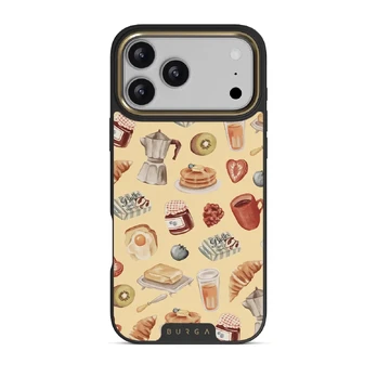 Sunny Side Up - iPhone 17 Pro Max Case, Elite Dark (MagSafe) / Gold