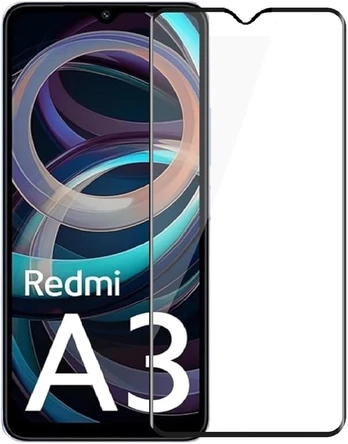 TelForceone Tempered glass 9D for Xiaomi Redmi A3 4G (Global)