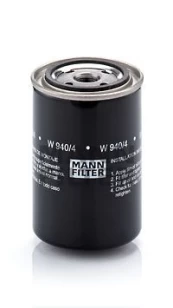 Alyvos filtras MANN-FILTER W 940/4 kaina