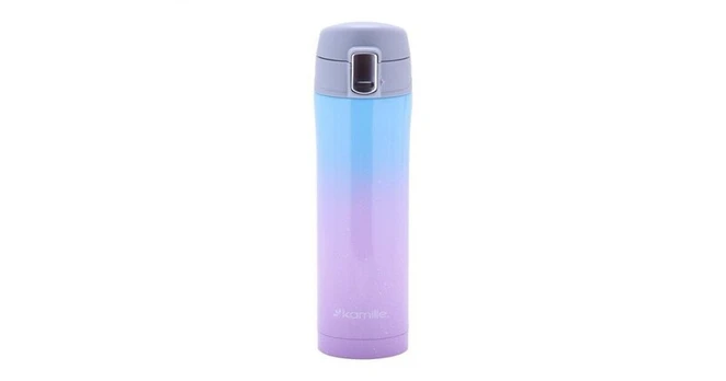 Termo puodelis KAMILLE 2095, 450 ml, rožinis