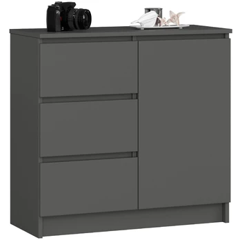 Komoda JERRY K80, pilka