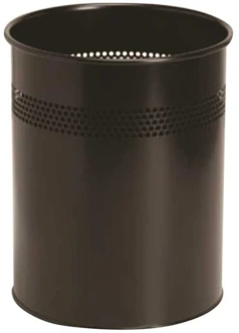 Twinco Papirkurv TWIN Metal 15 ltr. sort