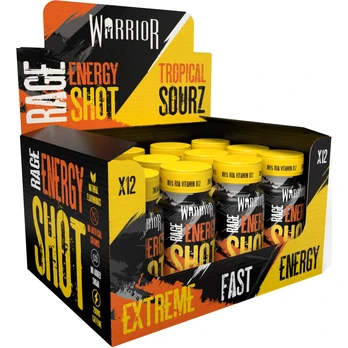 Warrior Rage Energy Shot 60 ml. - Energy Burst skonis