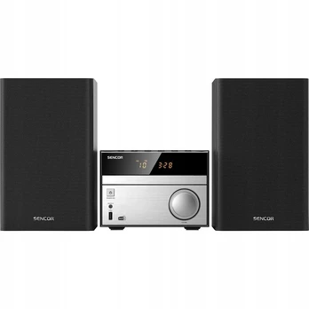 Kompiuterio kolonėlės Mikrosistema Sencor Smc 4600dbr Cd Mp3 Dab Bluetooth