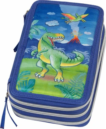 Faber-Castell - Triple Decker pencil case dinosaur (573041)