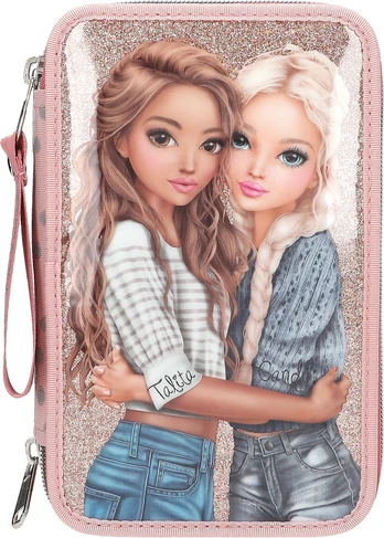 Topmodel - Triple Pencil Case - DOTS