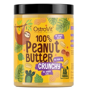 OstroVit Peanut Butter 100%, Traškus, 1000 g