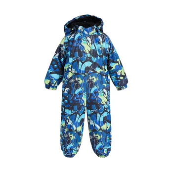 Huppa Žieminis kombinezonas vaikams KEIRA 1, blue pattern