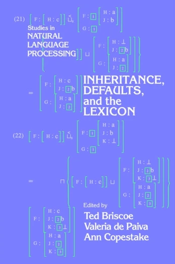 Inheritance, Defaults and the Lexicon