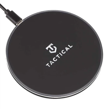 Juodas belaidis kroviklis 15w "Tactical Base Plug Wireless"
